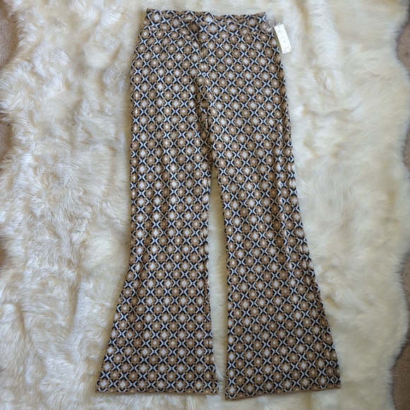 Anthropologie Maeve Geo Jacquard Pant Set size medium - Picture 8 of 13
